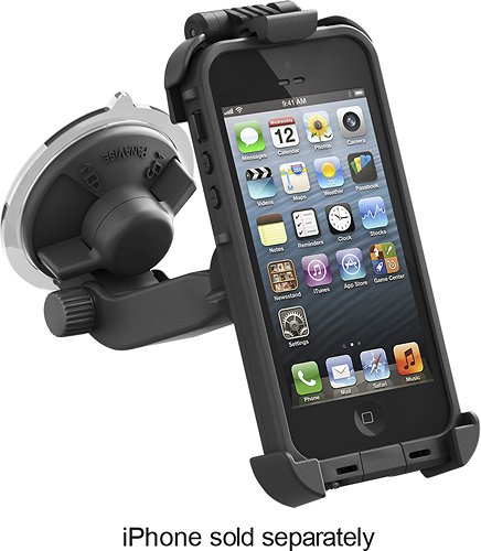  LifeProof - Windshield Mount for Apple® iPhone® 5 - Black