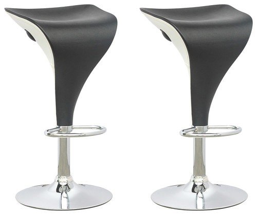 CorLiving - Barstools (Set of 2) - Black-Front_Standard 