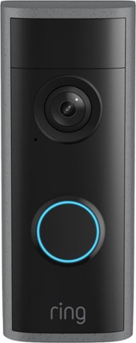 Ring - Peephole Cam 2K (Newest Model), renter-friendly install, replaces existing peephole, Retinal 2K - Speckled Gray