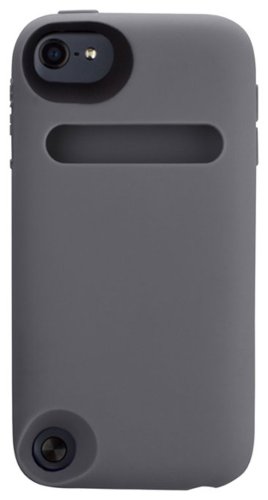 Speck - KangaSkin Case for Apple® iPod® touch 5th Generation - Graphite Gray-Front_Standard 