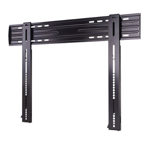  Sanus - Ultra Slim Fixed-Position TV Mount for TVs 40&quot;-85&quot; up to 150 lbs - Sits just 0.55&quot; From the Wall - Lateral Shift - Black