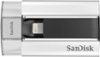 SANDISK - iXpand 32GB USB 2.0/Lightning Flash Drive - Silver/Black-Front_Standard