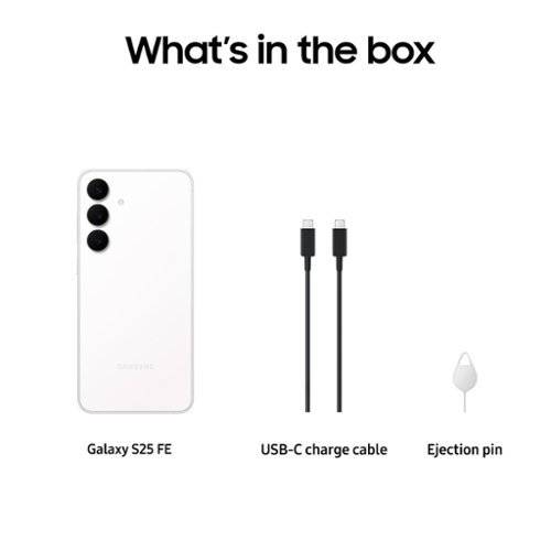 Samsung Galaxy S25 FE 128GB (Unlocked) - White BUY IN AUSTRALIA