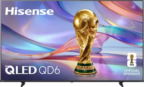 Hisense Hi QLED QD6  
FIFA WORLD CUP  
OFFICIAL SPONSOR