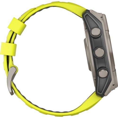 Garmin fēnix 8 Solar Sapphire GPS Smartwatch 51mm Fiber-reinforced polymer - Titanium BUY ONLINE