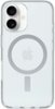 OtterBox - Symmetry Series Hard Shell for MagSafe for Apple iPhone 16 - Clear-Front_Standard