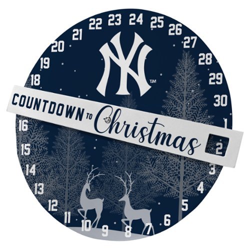 Pegasus - New York Yankees Countdown to Christmas Wall Sign - Multicolor-Front_Standard 