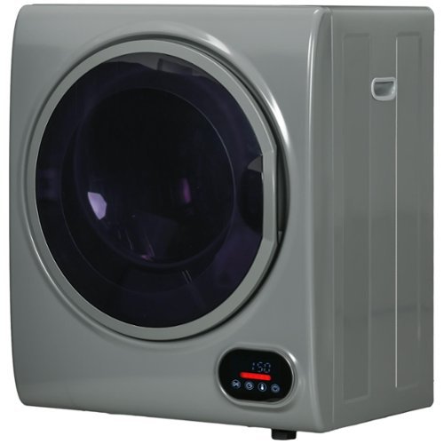 1.5 cu.ft Portable Compact Clothes Laundry Dryer with Intelligent Drying for Apartments Dorms RVs-Front_Standard 