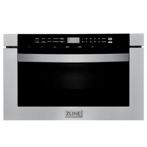 ZLINE - 24" 1.2 cu. ft. Built-in Microwave Drawer in Stainless Steel - Silver - image 2