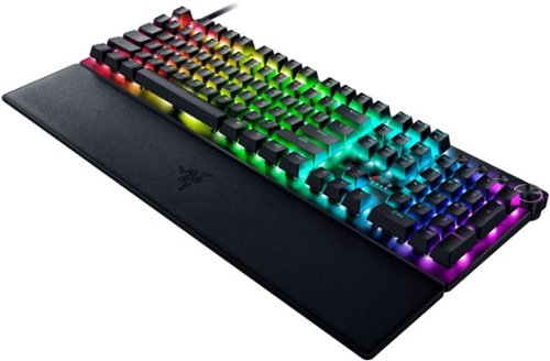 Razer Huntsman V3 Pro 8KHz Full Size Wired Analog Optical Linear Switch Gaming Keyboard with Snap Tap - Black BUY IN SINGAPORE