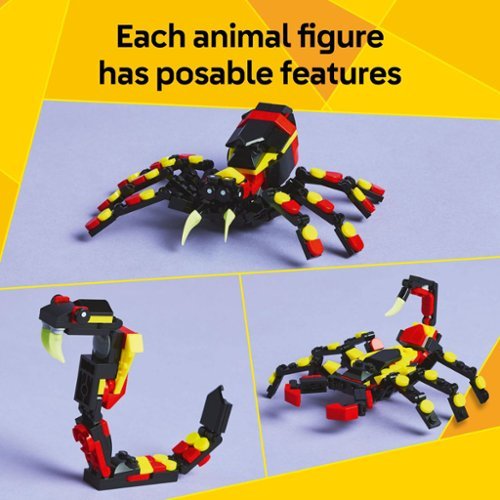LEGO Creator 3 in 1 Wild Animals Surprising Spider Building Toy 31159 WORLDWIDE DELIVERY