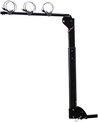 Saris - Grand Slam 3-Bike Hitch Rack – Tilting, Foldable, 105 lbs Cap - Carbon Black-Front_Standard 