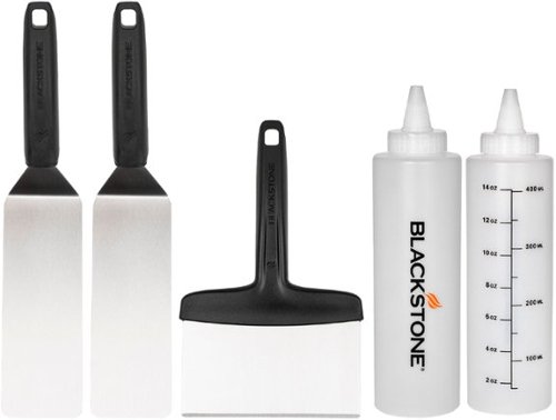 Blackstone - 5-Piece Professional Griddle Toolkit - Silver