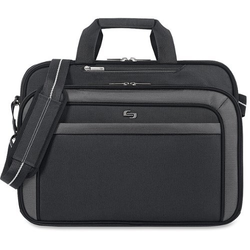  Solo New York - Empire Briefcase for 17&quot; Laptop - Black