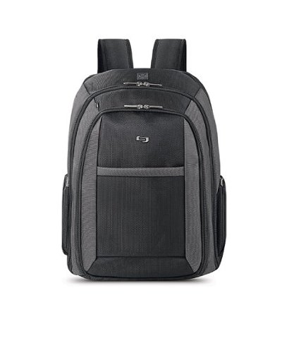 Solo New York - CheckFast Laptop Backpack for 16" Laptop - Black
