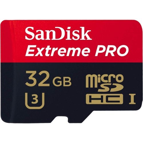  SanDisk - Extreme PRO 32GB microSDHC UHS-I Memory Card