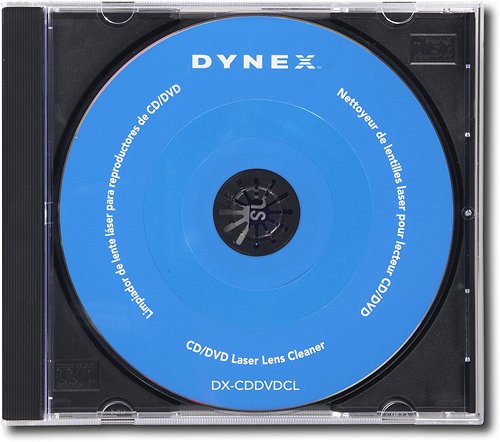  Dynex™ - Laser Lens Cleaner for CD/DVD Players - Multi