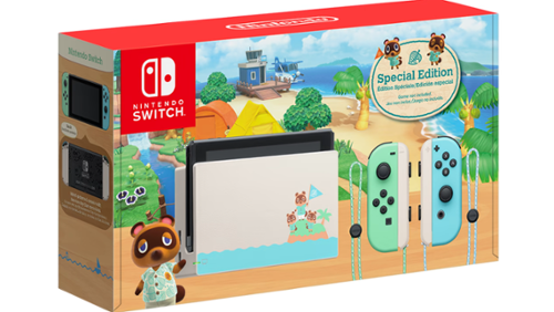 Switch Gaming Console,Animal Crossing New Horizons Edition,32GB