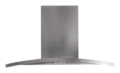 GE Profile - Designer 36" Convertible Range Hood - Stainless steel
