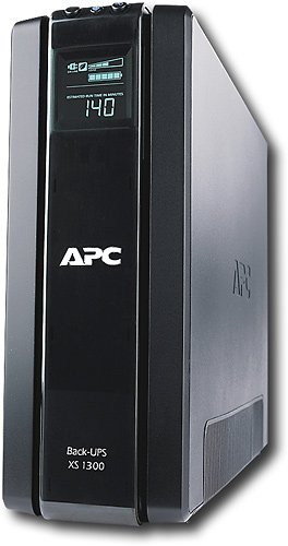  APC - Back-UPS XS 1300VA Tower UPS - Black