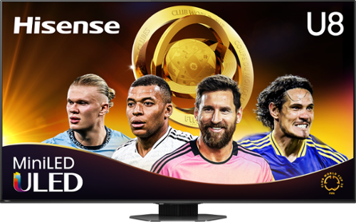  Hisense - 55&quot; Class U8 Series Mini-LED QLED UHD 4K HDR Smart Google TV (2025)