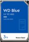 WD - Blue 3TB Internal SATA Hard Drive for Desktops-Front_Standard