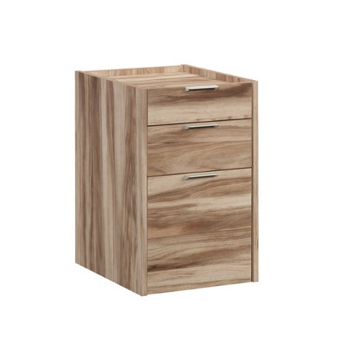 APRILSOUL - File Pedestal Acacia Wood finish-Front_Standard 
