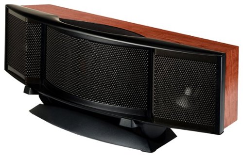  MartinLogan - Motif X Dual 5-1/4&quot; Center-Channel Speaker - Dark Cherry