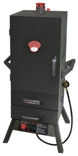 Landmann - Vertical Gas Smoker - Black-Front_Standard 