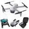 Contixo - F28 Stratus 2K GPS Drone with Intelligent Flight Modes, 26-Min Flight, Brushless Motors & Carrying Case - Silver-Front_Standard