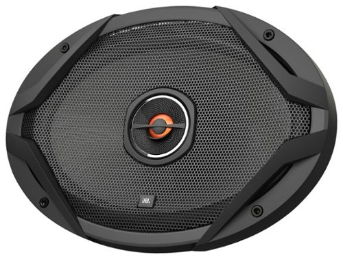JBL - 6" x 9" 2-Way Car Speakers with Polypropylene Cones (Pair) - Black-Front_Standard 