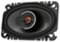 JBL - 4" x 6" 2-Way Car Speakers with Polypropylene Cones (Pair) - Black-Front_Standard