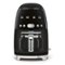 SMEG - DCF02 Drip 10-Cup Coffee Maker - Black-Front_Standard