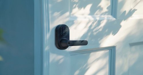 Aqara Smart Lock U300 Matter over Thread Lever Set with Touchpad/NFC/Auto Lock/Home Key/Fingerprint/Bluetooth/Key Access - Black HOW TO BUY