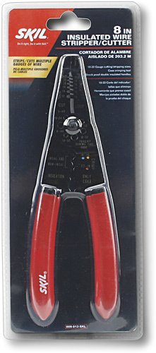  SKIL - 8&quot; Insulated Wire Stripper - Red
