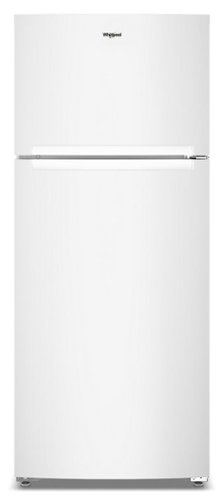 Whirlpool - 18.0 Cu. Ft. Top-Freezer Refrigerator with Total Coverage Cooling - White