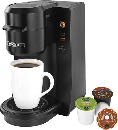 Mr. Coffee - Single-Serve Keurig K-Cup Brewer - Black-Angle_Standard 