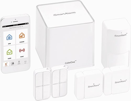  iSmartAlarm - Preferred Package Indoor Wireless Security System - White