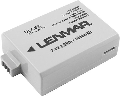  Lenmar - Rechargeable Lithium-ion Replacement Battery for Canon LP-E5