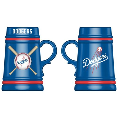 Evergreen Enterprises - Los Angeles Dodgers 24oz. Ceramic Stein Cup with Gift Box - Multicolor-Front_Standard 