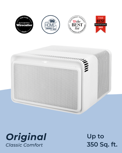Windmill - 8,000 BTU Smart Window Air Conditoner - White-Front_Standard 