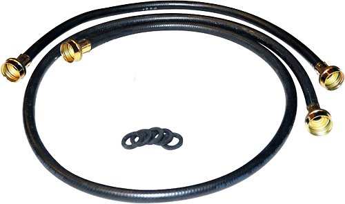  Whirlpool - Hose Kit for Duet, Cabrio, Performance Series and Bravos Steam Dryers - Black