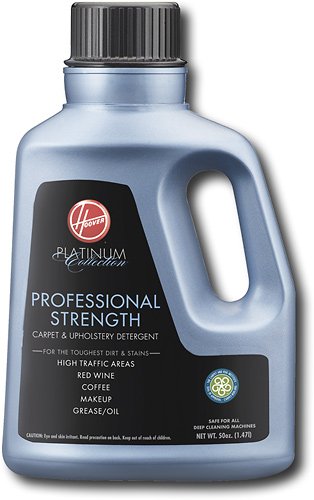  Hoover - 50 oz. Platinum Collection Professional Strength Carpet and Upholstery Detergent - Blue/Black