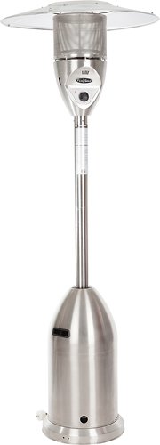  Fire Sense - 47,000 BTU Deluxe Patio Heater - Stainless-Steel