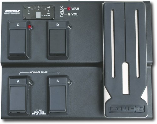 Line 6 - FBV Express MkII Foot Controller - Black-Front_Standard 