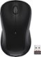 Logitech - M310 Wireless Optical Ambidextrous Mouse - Black-Front_Standard 