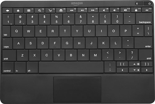  Amazon - Fire Wireless Keyboard for Fire HDX 8.9 Tablets - Black