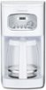 Cuisinart - Self-clean Programmable Brewer - 12 Cup - White-Front_Standard 