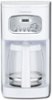 Cuisinart - Self-clean Programmable Brewer - 12 Cup - White-Front_Standard