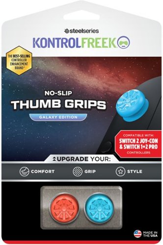 KontrolFreek Galaxy Re/Blue Thumbgrips for Switch2 WHERE TO BUY